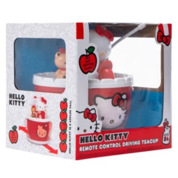 NEW - Hello Kitty Red Remote Control Teacup - Picture 2 of 6